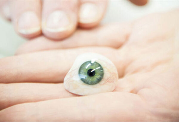 تاريخ تطور العين الاصطناعية